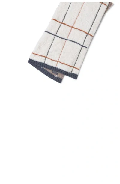 Barefoot Dreams Cozychic® Multicolor Plaid Stroller Blanket In Neutral