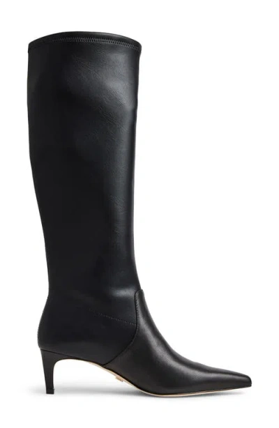 Jack Rogers Virginia Stretch Pointed Toe Boot In Black