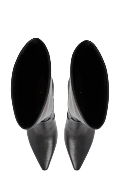 Jack Rogers Virginia Stretch Pointed Toe Boot In Black