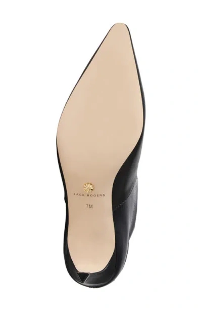 Jack Rogers Virginia Stretch Pointed Toe Boot In Black