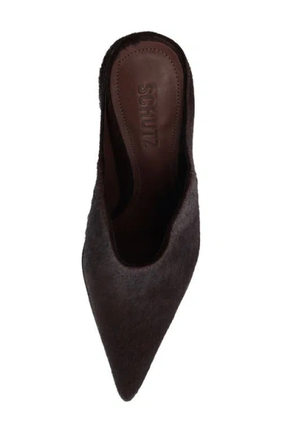 Schutz Mikki Pointed Toe Mule In Black