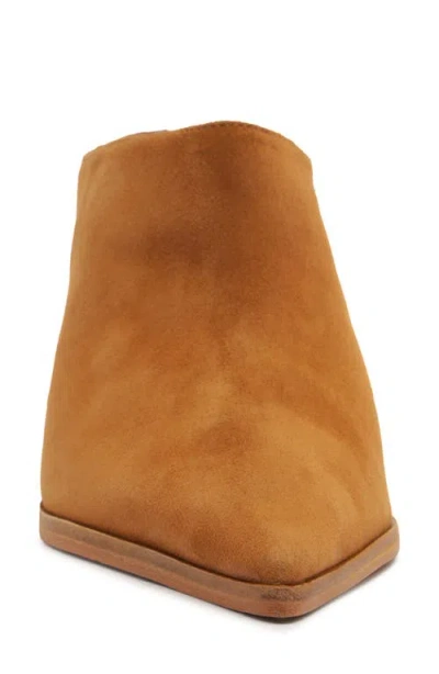 Schutz Mikki Pointed Toe Mule In Brown