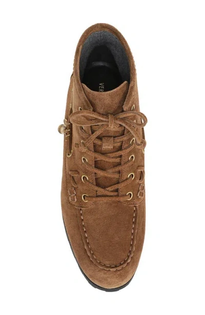 Veronica Beard Phaedra Suede Charm Ankle Boots In Brown