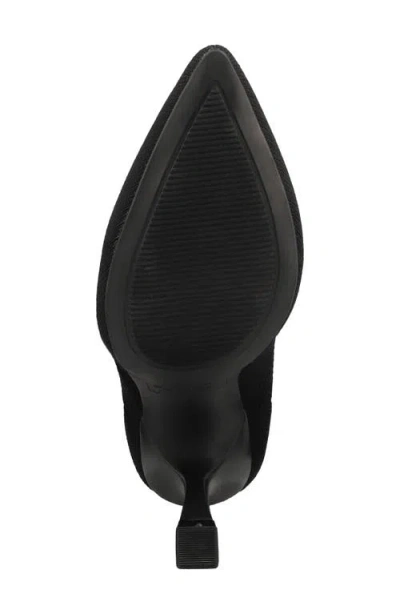 Mia Women's Pamilla Pointed Toe Knit Dress Booties In Black