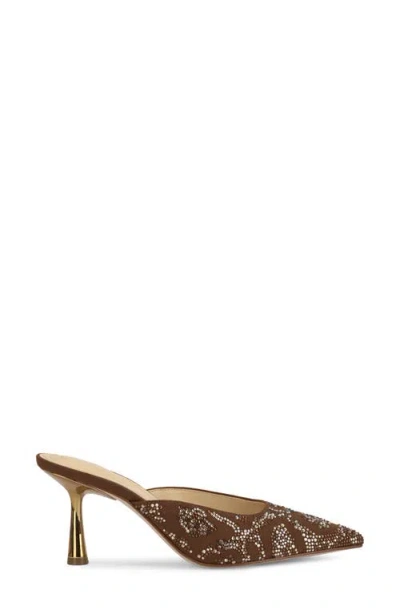 Jessica Simpson Women's Xia Mid-heel Mule Pumps In Brown