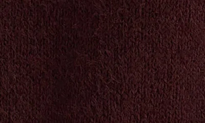 Bella Dahl Drop Shoulder Sweater In Pinot Noir In Brown