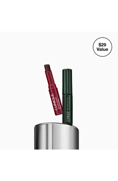 Clinique Cult Classics On The Go: High Impact Mascara + Black Honey Mini Set In Multi