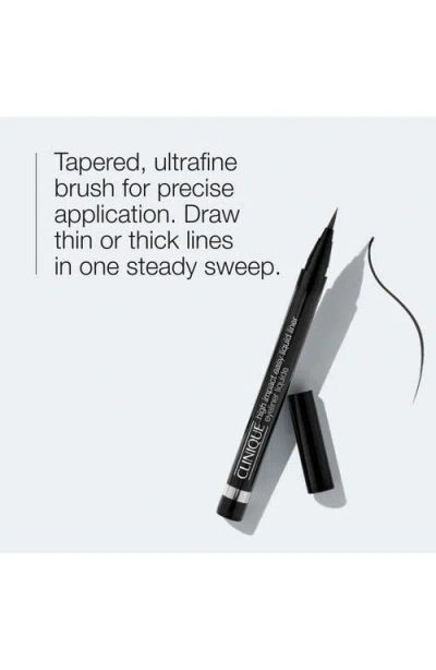 Clinique 4-piece Ultimate Eye Line-up Eyeliner Gift Set In Transparent