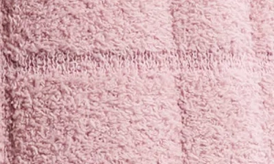 Barefoot Dreams Cozychic® Tonal Plaid Open Front Cardigan In Pink