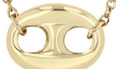 Zoë Chicco Mariner Station Necklace In Gold