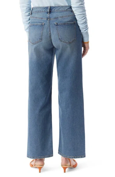 Do By Dee Ocleppo Astrid Straight Leg Utility Jeans In Blue