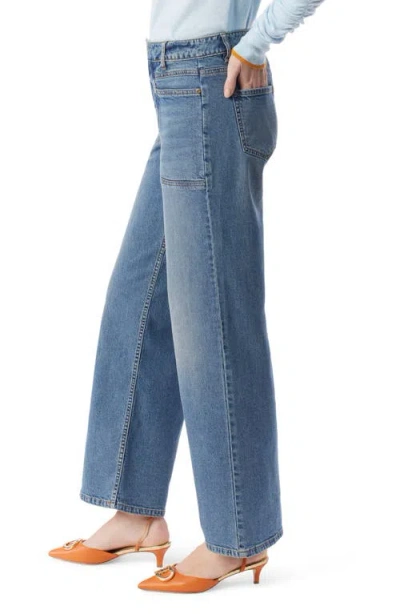 Do By Dee Ocleppo Astrid Straight Leg Utility Jeans In Blue