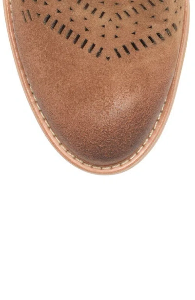 Söfft Adriana Block Heel Bootie In Brown