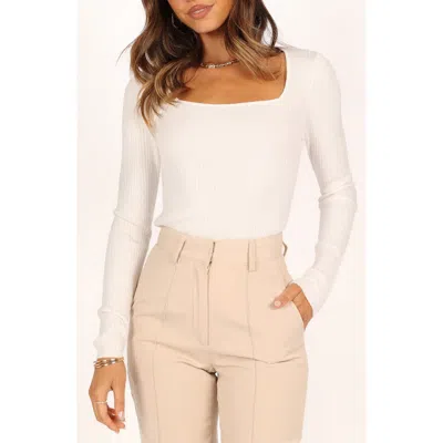 Petal And Pup Petal & Pup Shani Rib Top In White