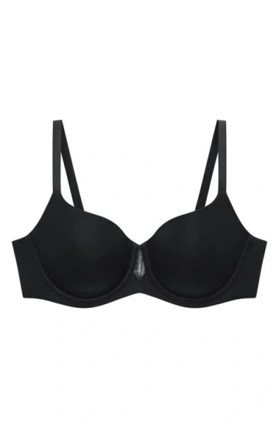Thirdlove Thermoregulating Tempsync™ Underwire T-shirt Bra In Black