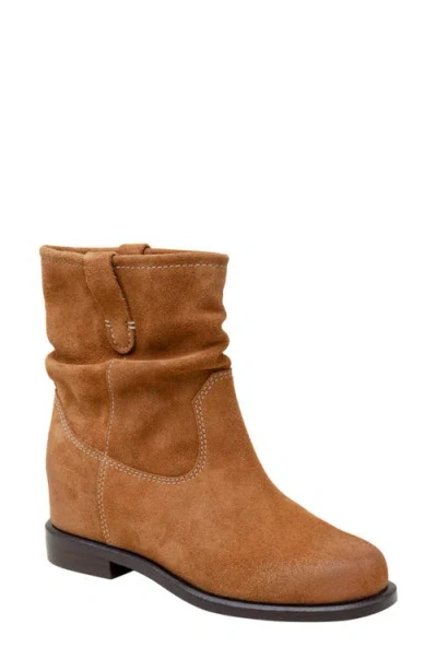 Linea Paolo Terry Slouchy Bootie In Brown