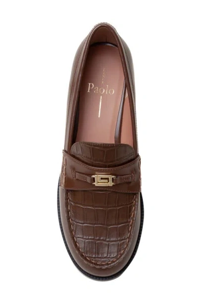 Linea Paolo Endy Bit Loafer In Brown