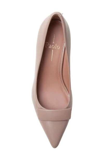 Linea Paolo Prisa Pointed Toe Pump In Gray