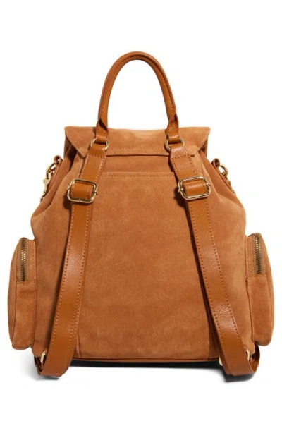 Aimee Kestenberg Away We Go Leather Backpack In Brown
