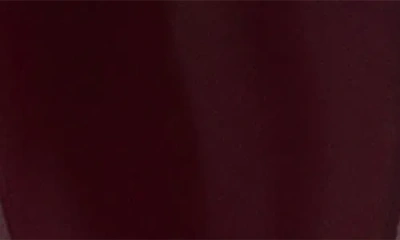 Mango Ankle Strap Pointed Toe Slingback Pump In Burgundy