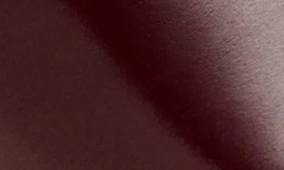 Mango Block-heel Sandals With Strap Burgundy In Burgundy