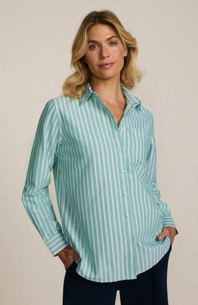 Lands' End Oxford Shirt In Green