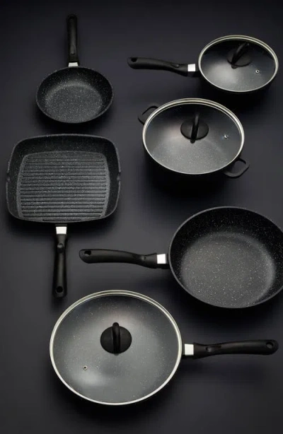 Cuisine::pro ® Stone Cookware Set 9pc In Black