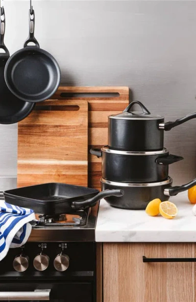 Cuisine::pro ® Id3® Cookware Set 9pc In Black