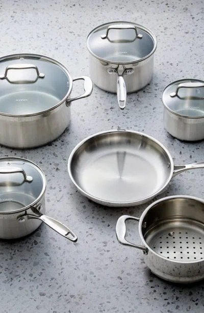 Cuisine::pro ® Iconix® Cookware Set 10pc In Silver
