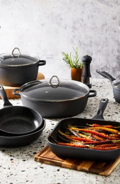 Cuisine::pro ® Granite Cookware Set 9pc In Black