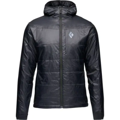 Black Diamond Solution Hooded Jacket In Black
