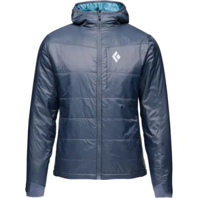 Black Diamond Solution Hooded Jacket In Black