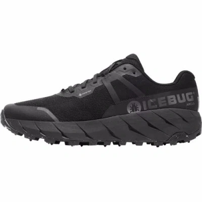 Icebug Arcus Bugrip Gtx Running Shoe In Black