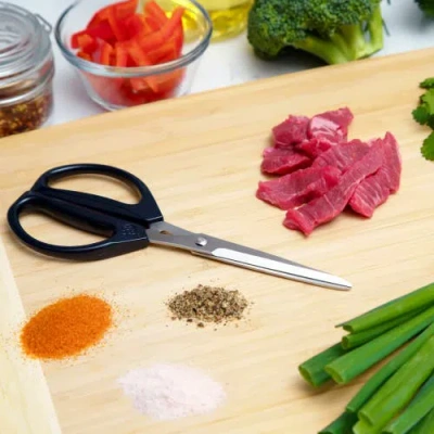 Joyce Chen Stainless Steel 8" Kitchen Scissors In Blue