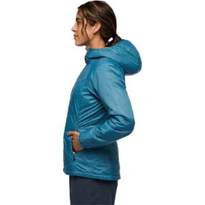 Black Diamond Solution Hoodie In Blue