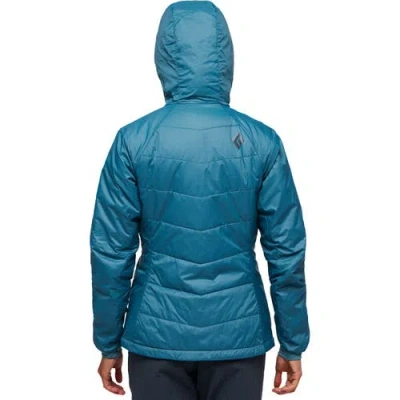 Black Diamond Solution Hoodie In Blue