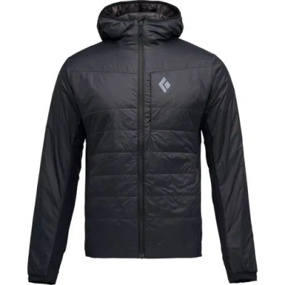 Black Diamond Solution Hooded Jacket In Black
