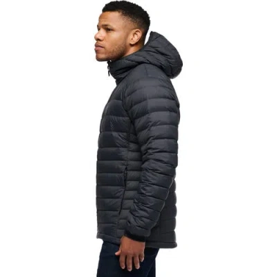 Black Diamond Access Down Hooded Jacket In Black