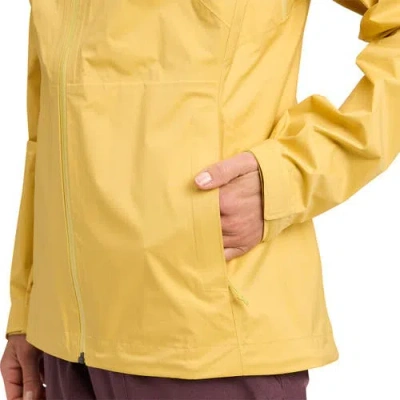 Black Diamond Fineline Stretch Rain Shell In Yellow