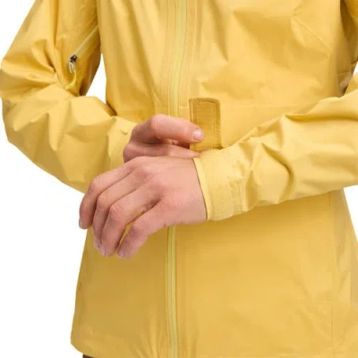 Black Diamond Fineline Stretch Rain Shell In Yellow