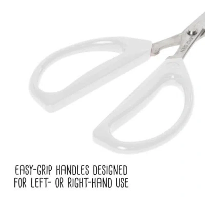 Joyce Chen Original Unlimited Kitchen Scissors With Handles In White