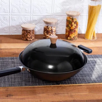 Joyce Chen Wok Lid For 14" Woks In Black
