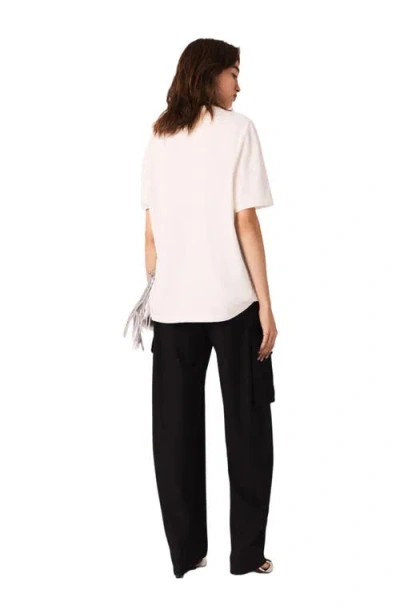 Maje Celine Dion Graphic Tee In White