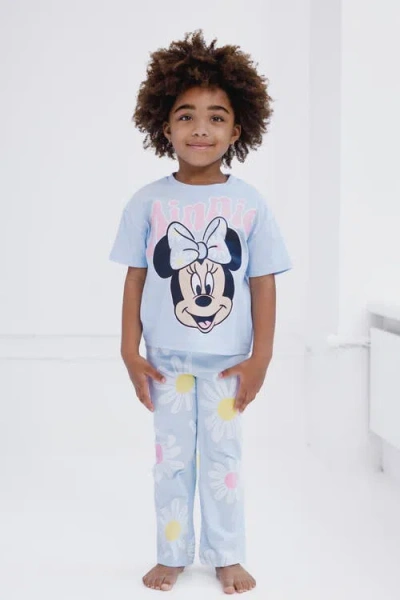 Disney T-shirt & Leggings Set In Blue