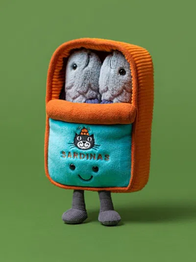 Jellycat Amuseables Sardine Tin In Multi