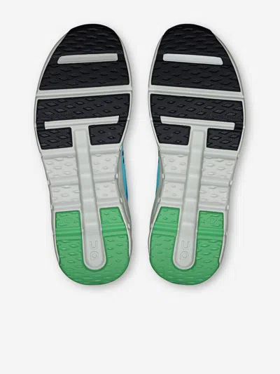 On Kids Cloudleap Trainers In Blue