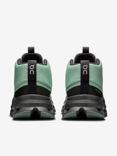 On Kids Cloudhero Mid Waterproof Trainers In Green