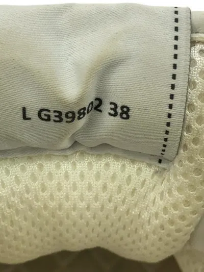 Pre-owned Chanel Quilted Leather Sneakers In White