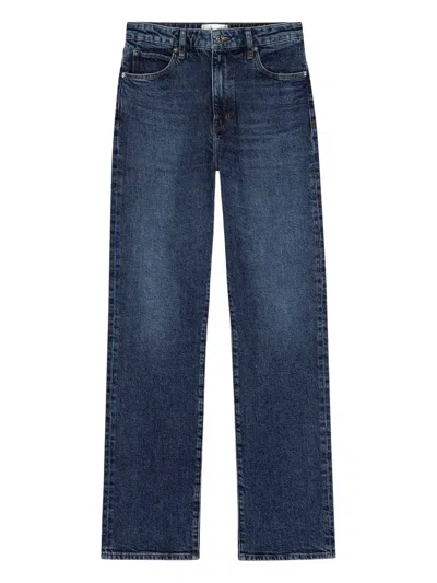 Frame Five Pocket Jeans In Blue
