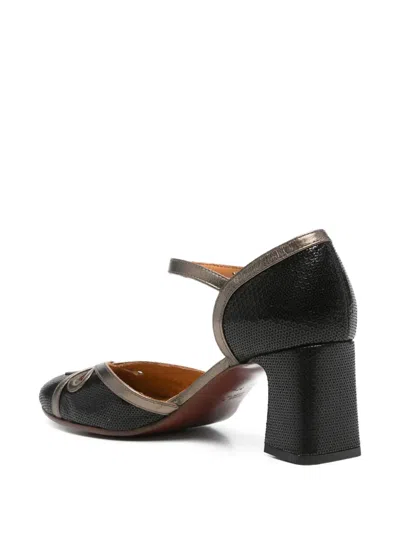 Chie Mihara 55mm Block-heel Buckled Pumps In Black